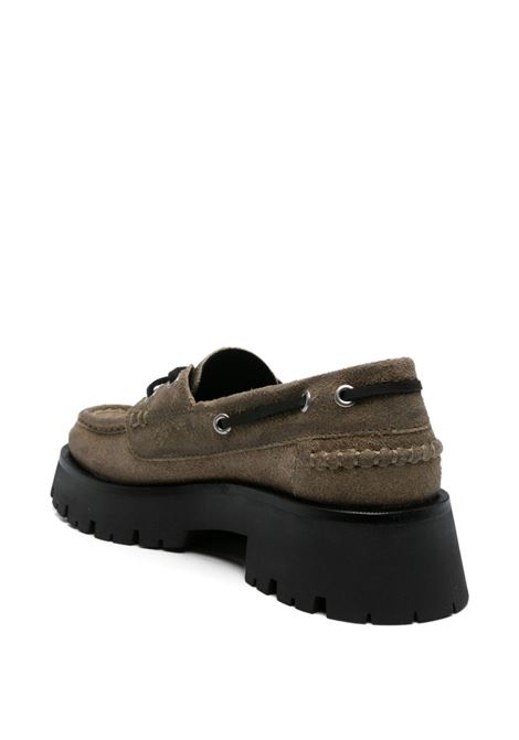 Brown Carson platform boat shoes Alexander wang - women ALEXANDER WANG | 30325F004105